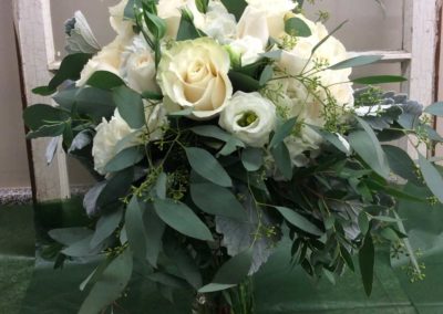Bridal Bouquet White Roses