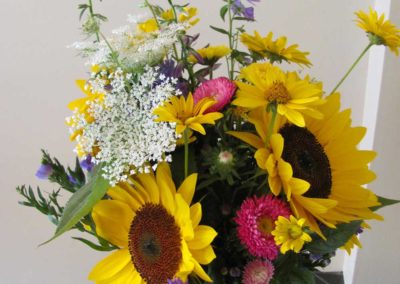 Bridal Bouquet Sunflowers