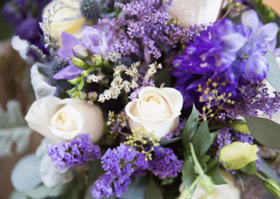 Wedding Bouquet Close up Roses
